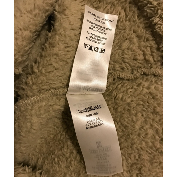 Patagonia Women's Los Gatos El Cap Khaki 1/4 Zip Fleece Pullover Top - Small - Picture 11 of 12